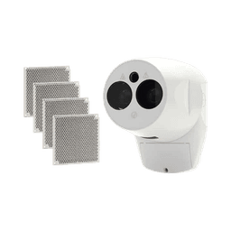 Detector Lineal De Humo Motorizado, Alineación Automatica, Por Haz Reflejado, Convencional, Compatible Con Todos Los Paneles De Detección De Incendio (0200-11650)