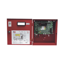 Panel Convencional De 8 Zonas, Hasta 20 Detectores por Zona, Capacidad 6.5A, Alimentación 120V, Color Rojo (0100-09600), Listado UL 864 9th Edición 