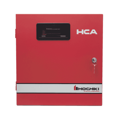 Panel Convencional De 8 Zonas, Hasta 20 Detectores por Zona, Capacidad 6.5A, Alimentación 120V, Color Rojo (0100-09600), Listado UL 864 9th Edición 