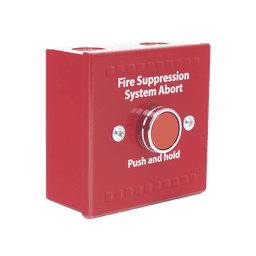 Botón De Aborto Para Panel De Supresión De Incendio HCVR-3R Serie FirePro Xtinguish (0100-16560)