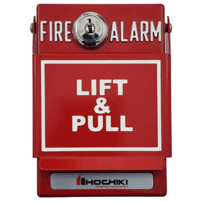 Estación Manual Convencional De Doble Acción, Resistente A Intemperie, En Inglés, Con Llave, Con Caja Posterior (0600-01485)