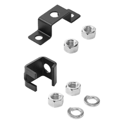 Kit de Soporte a Techo, Para Charola Tipo Escalerilla, de Acero, Color Negro