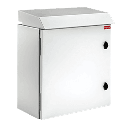 Gabinete Rack 19 UR ProTek Tipo 3R Exterior con Ventiladores y Termostato / 92.2 cm x 60 cm x 61 cm / Acero Gris RAL 7035