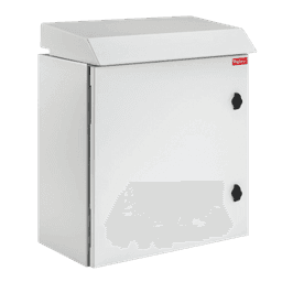 Gabinete Rack 26 UR ProTek Tipo 3R Exterior con Ventiladores y Termostato / 92.2 cm x 60 cm x 61 cm (36.3 in x 23.6 in x 24 in) / Acero Gris RAL 7035 / Protección IP32 IK10