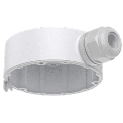Caja de Empalme para Domo Fijo / Aluminio ADC12 / IP67 / Interior y Exterior / 110.8×109.9×47.0 mm