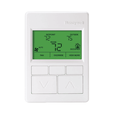 Sensor de temperatura y humedad para pared ZIO Plus LCD/SYLK , 2 hilos , proteccion por password  horarios programables