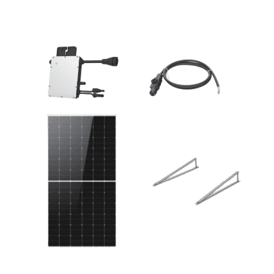 Kit Solar Interconexion  / 500 W  220Vca / Microinversores HOYMILES / Montaje Incluido  