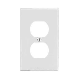 Tapa para Contacto Dúplex Color Blanco.