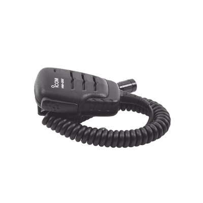 Micrófono bocina compacto a prueba de agua para radios IC-M72 y IC-M73.