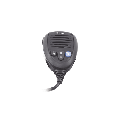 Micrófono color negro con conector de peineta para radios IC-M424 y  IC-M506 