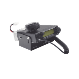 Radio Móvil para aficionados, 65W, Rx:136-174MHz Tx: 144-148MHz, 207 memorias, 4.5W de potencia de audio. Incluye microfono y acc, de montaje  