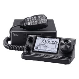 Radio móvil multimodo tribanda HF/VHF/UHF, pantalla touch screen, listo para operar en D-STAR. Incluye microfono, cable de separacion  y cable de alimentacion