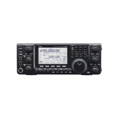 Radio Móvil tri banda HF/VHF/UHF de Rx 0.030-60.000MHz, 136-174MHz, 420.00-480.00MHz, Tx 1.8-29.700MHz USB 50-54MHz, 144-148MHz, 430-450MHz modos de operación USB, LSB, CW, RTTY (FSK), FM, AM, DV (con UT-121) 