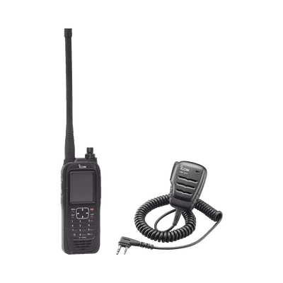 Kit de radio IC-A25C con micrófono de mano HM-231 
