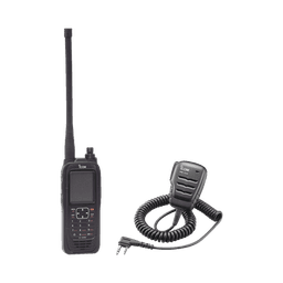 Kit de radio IC-A25C con micrófono de mano HM-231 