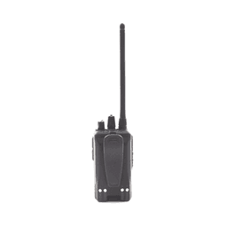 Radio Portátil / Batería de 2250mAh EXTREMA CAPACIDAD / 136-174 MHz / Audio de 1500mW MEJOR INDUSTRIA / 5W de potencia de RF, 16 canales. Incluye: antena, cargador, batería y clip
