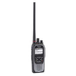 Radio portátil digital y analógico con pantalla a color en rango de frecuencia 136-174MHz, 1024 canales, 5 W de potencia de RF.  Batería, cargador, antena y clip incluidos.
