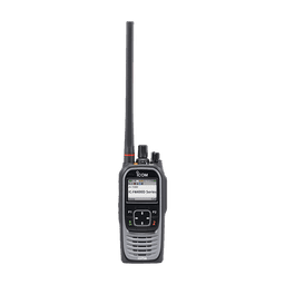 Radio digital NXDN con pantalla a color en la banda de UHF, rango de frecuencia 380-470MHz, de 1024 canales, sumergible IP68, encriptación DES, GPS, bluethooth. no incluye cargador ni antena.