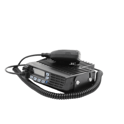 Radio Móvil Analógico en rango de frecuencia 136-174 MHz, 50 W de potencia de RF, 128 canales. Incluye microfono2, cable de alimentación y montaje