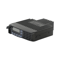 Radio móvil digital NXDN con Pantalla , 50 W, 136-174 MHz, 128 canales, analógico, digital, mezclado, convencional y trunking Incluye micrófono, cable de corriente y bracket. 