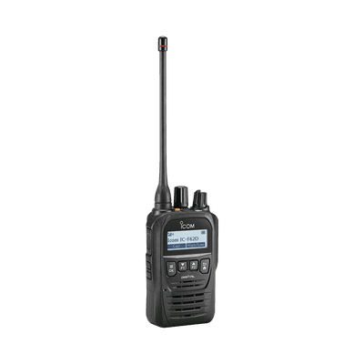 Digital Intrínsecamente Seguro con pantalla, UHF, 400-470MHz, 512 canales, sumergible IP67, bluethooth, grabador de voz. Incluye, Batería, cargador, antena y clip.