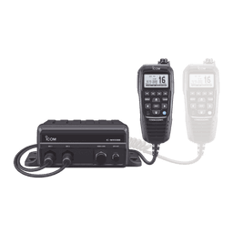 Radio móvil marino en tipo caja negra con un micrófono remoto command mic incluido | Tx:156.025-157.425MHz, Rx:156.050-163.275MHz | canales CAN,USA,INT | 