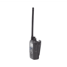 Radio VHF Portátil, Intrínsicamente Seguro, 5 W de Potencia de RF, Certificado UL, Opción de Uso en Mar y Tierra, Funciones de Emergencia, IP67 y MIL-STD-810G, 11 horas de duración de batería