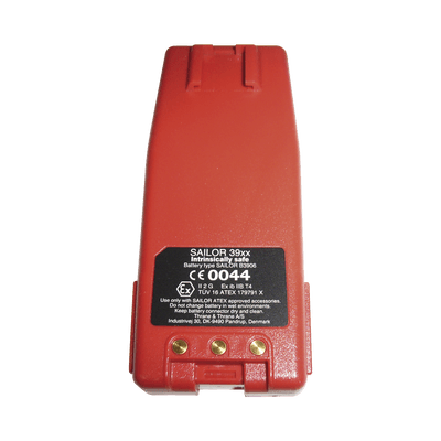 Batería ATEX  de Litio recargable de 7.4V / 1650 mAh (TT-3906A) para radios SAILOR 3965