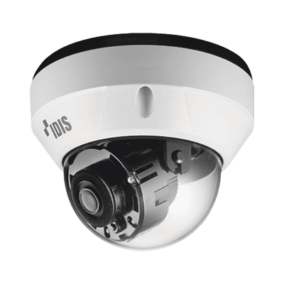 Domo IP 8MP | IK10 | Exterior IP67 | Entrada y Salida de Alarma | POE | ICR | MicroSD Hasta 256 GB | Videoanaliticos Embebidos | Cumple con NDAA | WDR 120dB 