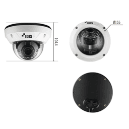 Domo IP 8MP | Varifocal MOTORIZADO | IR 30 m | Entrada/Salida de Alarma | POE | Audio de Dos Vias | ICR Dia/Noche | MicroSD (256 GB)