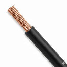 ( venta por metro ) Cable Eléctrico de Cobre Recubierto THW-LS Calibre 14 AWG 19 Hilos Color negro