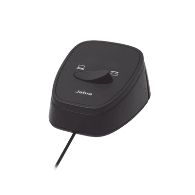 Jabra Link 180, Interruptor manual para teléfonos de escritorio y softphones (180-09)