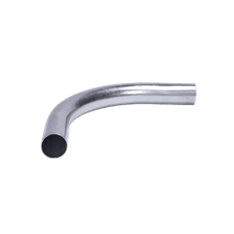 Codo de 90° 3/4" (19mm) pared delgada galvanizado etiqueta verde