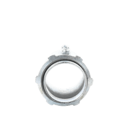 Conector 3/4" (19mm) pared delgada con tornillo tipo americano galvanizado etiqueta verde