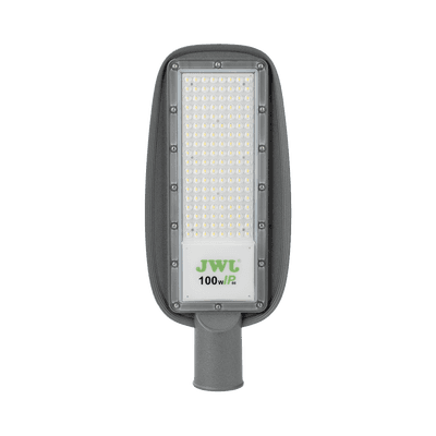 Luminaria LED  de 100 W / 100 - 265 V CA~50/60 Hz / Fotocelda  / Color Blanco/ Dimensiones 200 x 465 x 78 mm / Ángulo de Luz 135°.
