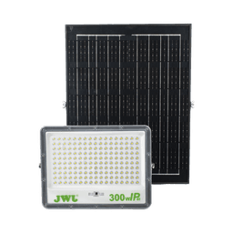 Reflector con Panel Solar 300 W /  Batería 3.2  V CD / T.C.C. 6 500 K / IP66.
