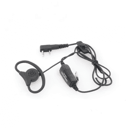 Micrófono-audífono anillo en D para NX-1200 NX-1300 NX-3220 NX-3320 NX-240 NX-340 TK-2312 TK-3312 TK-2402 TK-3402 TK-2000 TK-3000 TK-3230