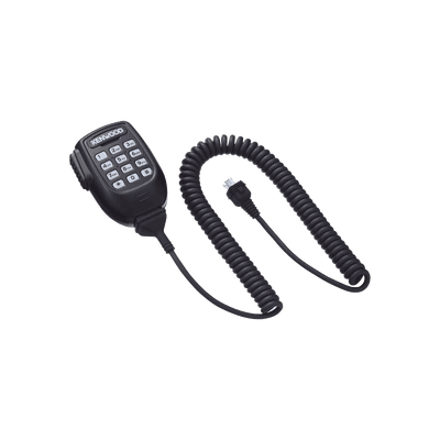 Micrófono de uso Rudo con DTMF, cumple MIL-STD-810 e IP54. Compatible con radios móviles Serie NX-3000/5000, TK-7302/8302/7360/8360