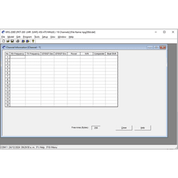 Software de programación para radios PKT-300