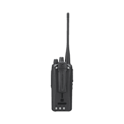Radio portátil UHF 450-520 MHz, Analógico, 5 Watts, 260 Canales, 9 Teclas, IP55, MIL-STD-810, Inc. antena, batería, cargador y clip