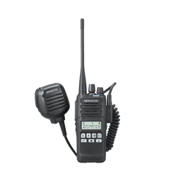 Radio portátil UHF 450-520 MHz, Analógico, 5 Watts, 260 Canales, 9 Teclas, IP55, MIL-STD-810, Inc. antena, batería, cargador y clip