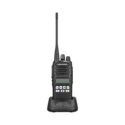 Radio portátil UHF 450-520 MHz, Analógico, 5 Watts, 260 Canales, 9 Teclas, IP55, MIL-STD-810, Inc. antena, batería, cargador y clip