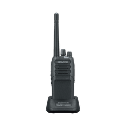 Radio portátil UHF 400-470 MHz, Analógico, 5 Watts, 64 Canales, GPS, IP55, MIL-STD-810, Inc. antena, batería, cargador y clip