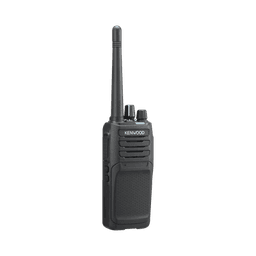 Radio portátil UHF 400-470 MHz, Analógico, 5 Watts, 64 Canales, GPS, IP55, MIL-STD-810, Inc. antena, batería, cargador y clip
