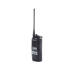 Radio portátil UHF 400-470 MHz, Digital DMR-Analógico, 5 Watts, 260 Canales, Roaming, Encriptación, GPS, Inc. antena, batería, cargador y clip