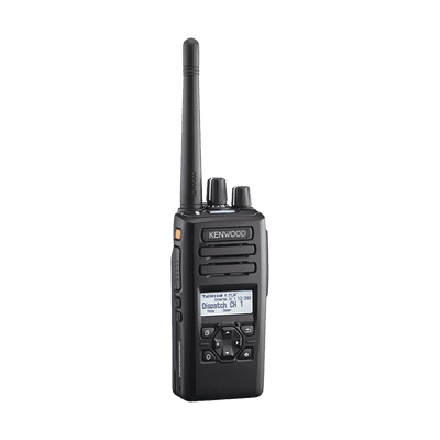 Radio portátil UHF 400-520 MHz, 260 Canales, Digital NXDN-DMR-Análogo, GPS, Bluetooth, IP67, 2 Pines, Incluye Batería-Antena-Cargador-Clip.