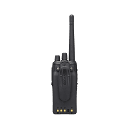 Radio portátil UHF 400-520 MHz, 260 Canales, Digital NXDN-DMR-Análogo, GPS, Bluetooth, IP67, 2 Pines, Incluye Batería-Antena-Cargador-Clip.