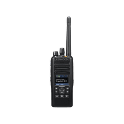 Radio portátil UHF 380-470 MHz, Digital NXDN-DMR-Analógico, 5 W, Bluetooth, GPS, MicroSD, 1024 Canales, Incluye Batería, cargador, antena, y clip