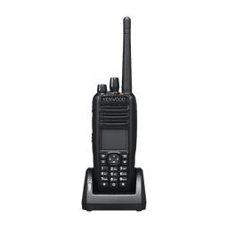 Radio portátil UHF 380-470 MHz, DTMF, Digital NXDN-DMR-Analógico, 5 W, Bluetooth, GPS, MicroSD, 1024 Canales, Incluye Batería, cargador, antena, y clip