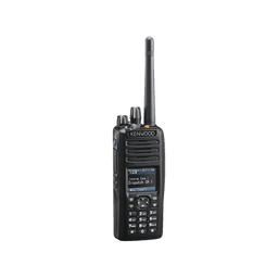 Radio portátil UHF 380-470 MHz, DTMF, Digital NXDN-DMR-Analógico, 5 W, Bluetooth, GPS, MicroSD, 1024 Canales, Incluye Batería, cargador, antena, y clip